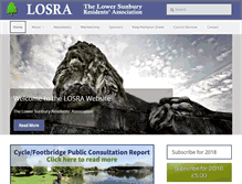 Tablet Screenshot of losra.org